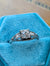 Art deco old european solitaire ring
