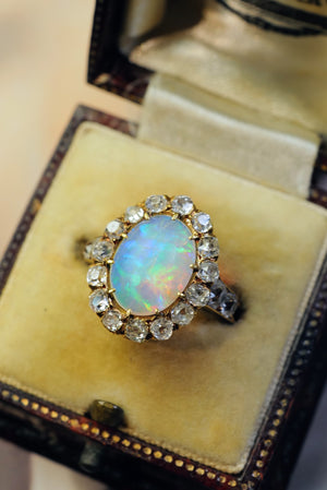 Victorian opal ring