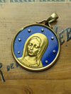 Vintage large signed Augis French medal / charm