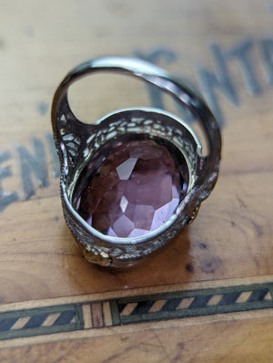 Vintage amethyst ring