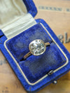 3.20ct GIA certed natural old mine cut diamond ring