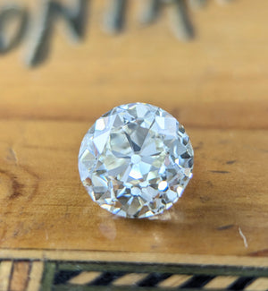 2.76 K vs2 old European cut diamond GIA certed