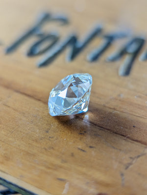 2.76 K vs2 old European cut diamond GIA certed