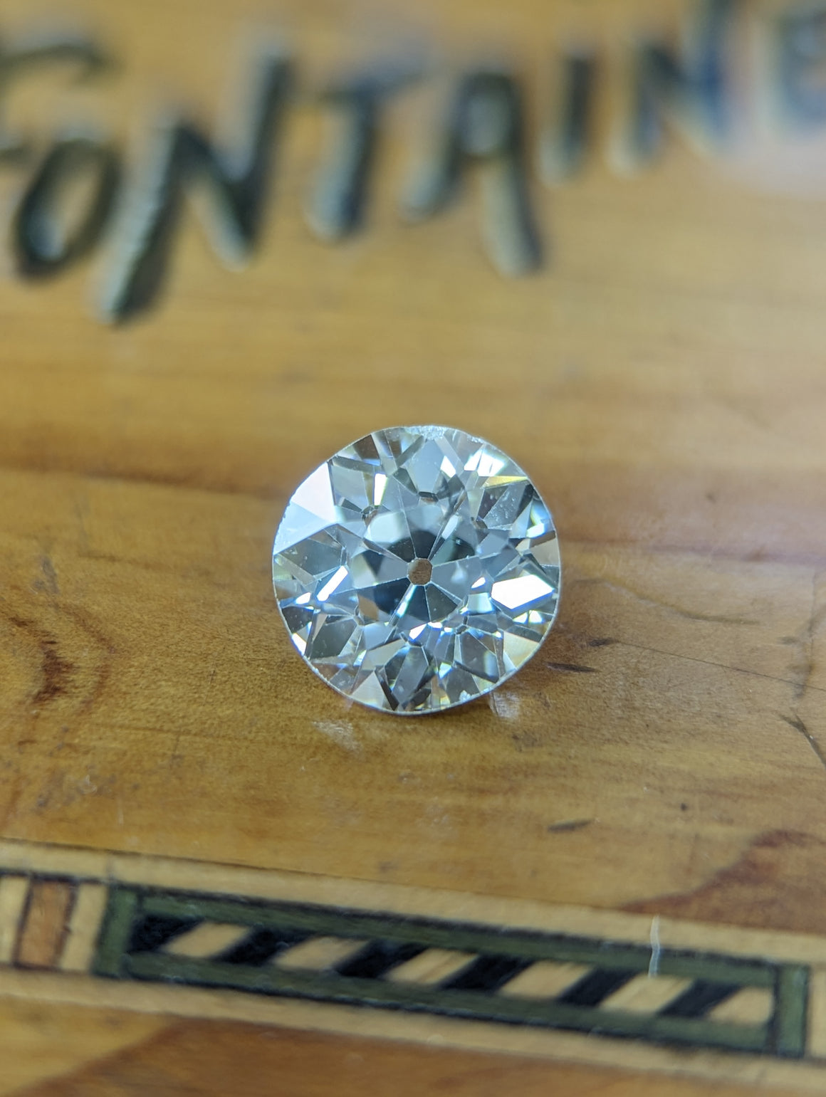 2.60ct M I1 GIA certed old European cut