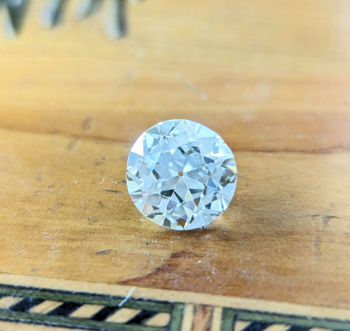 2.47ct N vs2 GIA certed old European cut