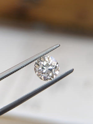 1.31ct I si2 GIA certed old European cut diamond