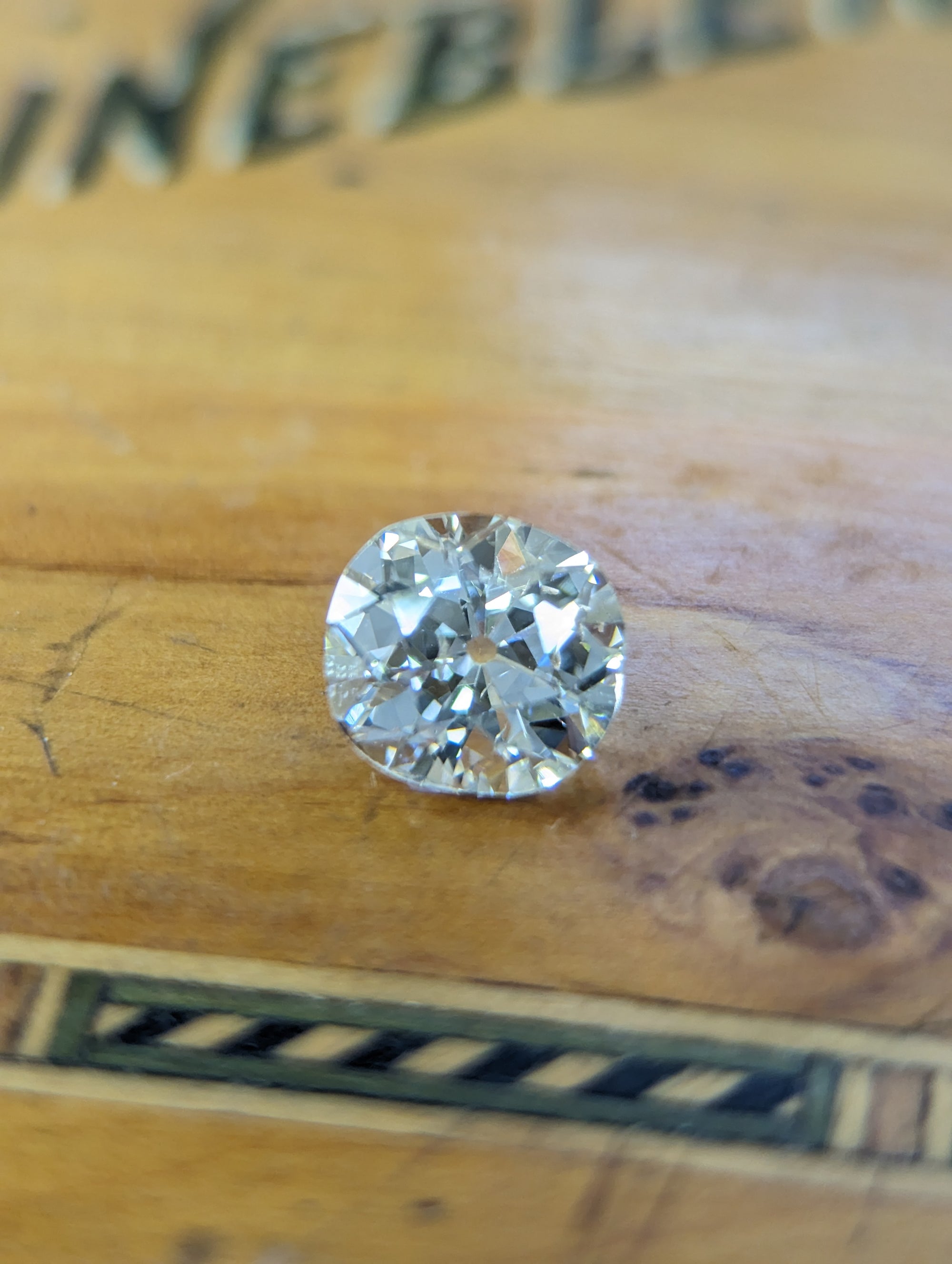 2.03ct I si2 GIA certed old mine cut