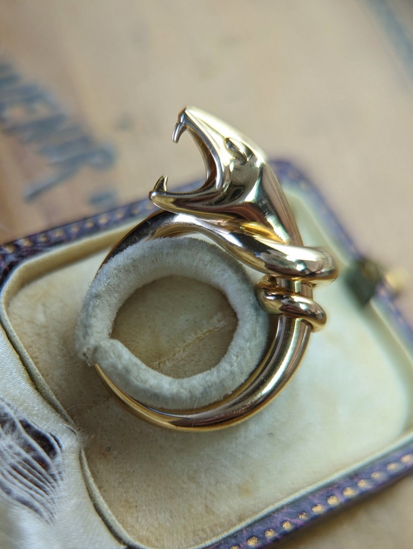 Boucheron Snake Kaa ring