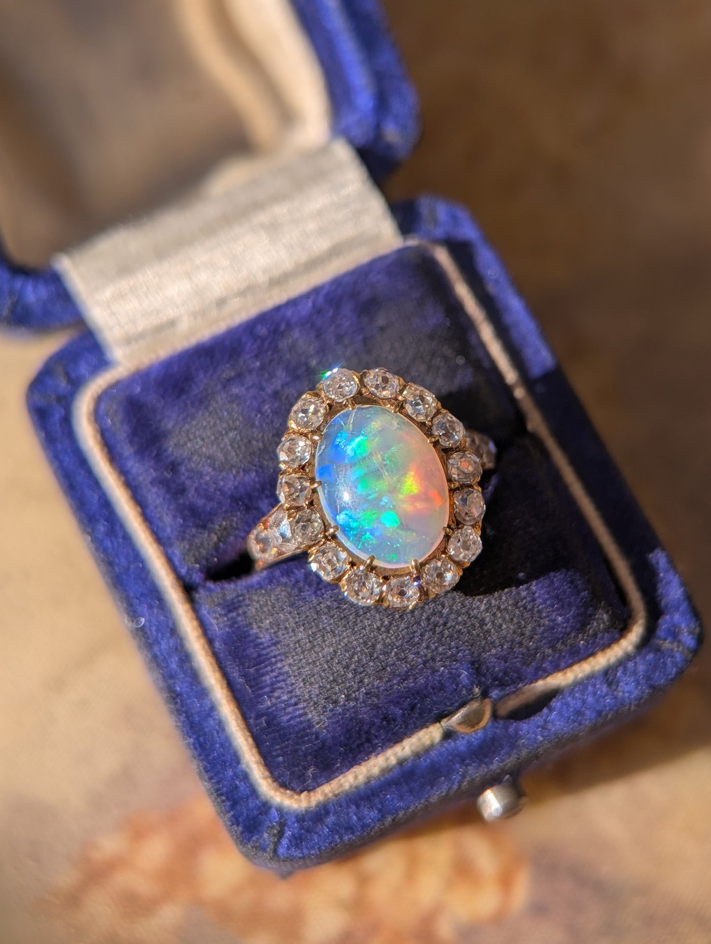 Victorian opal ring