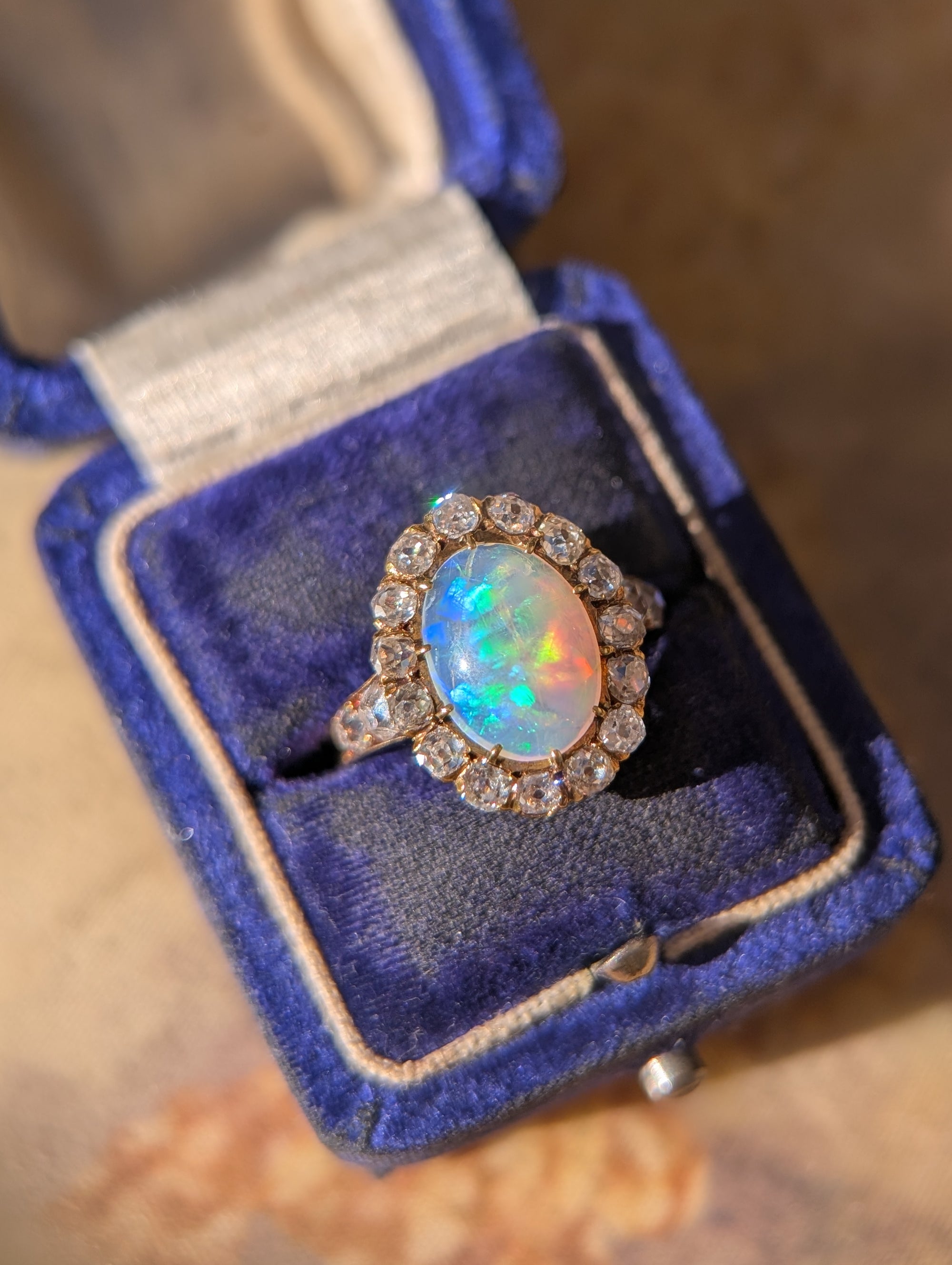 Victorian opal ring