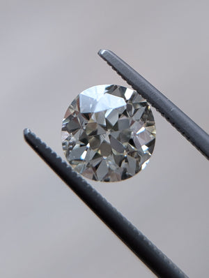 1.52ct N vs2 natural old European cut diamond