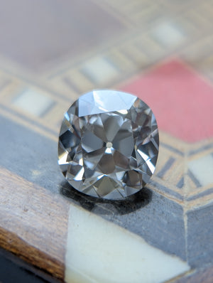 Pre- Order old cut cushion style Lab grown diamond.