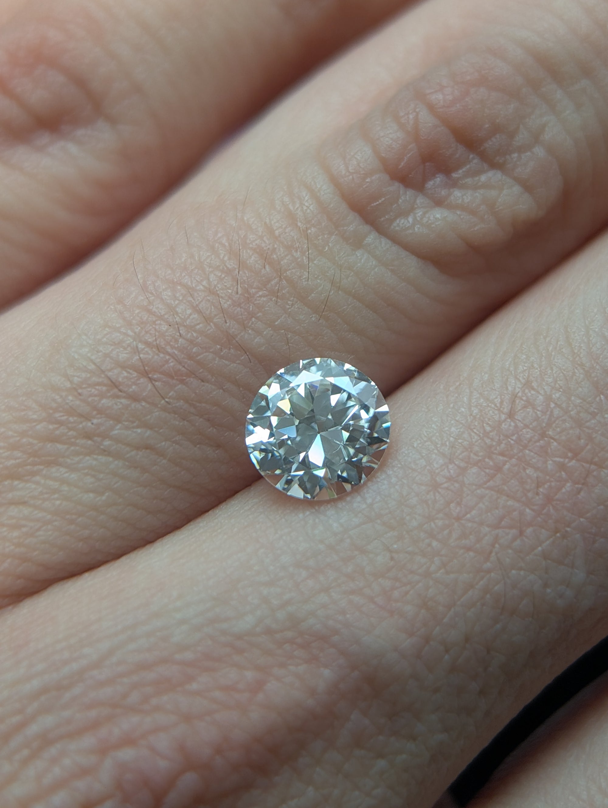 1.45ct GIA H VS2 transitional cut diamond