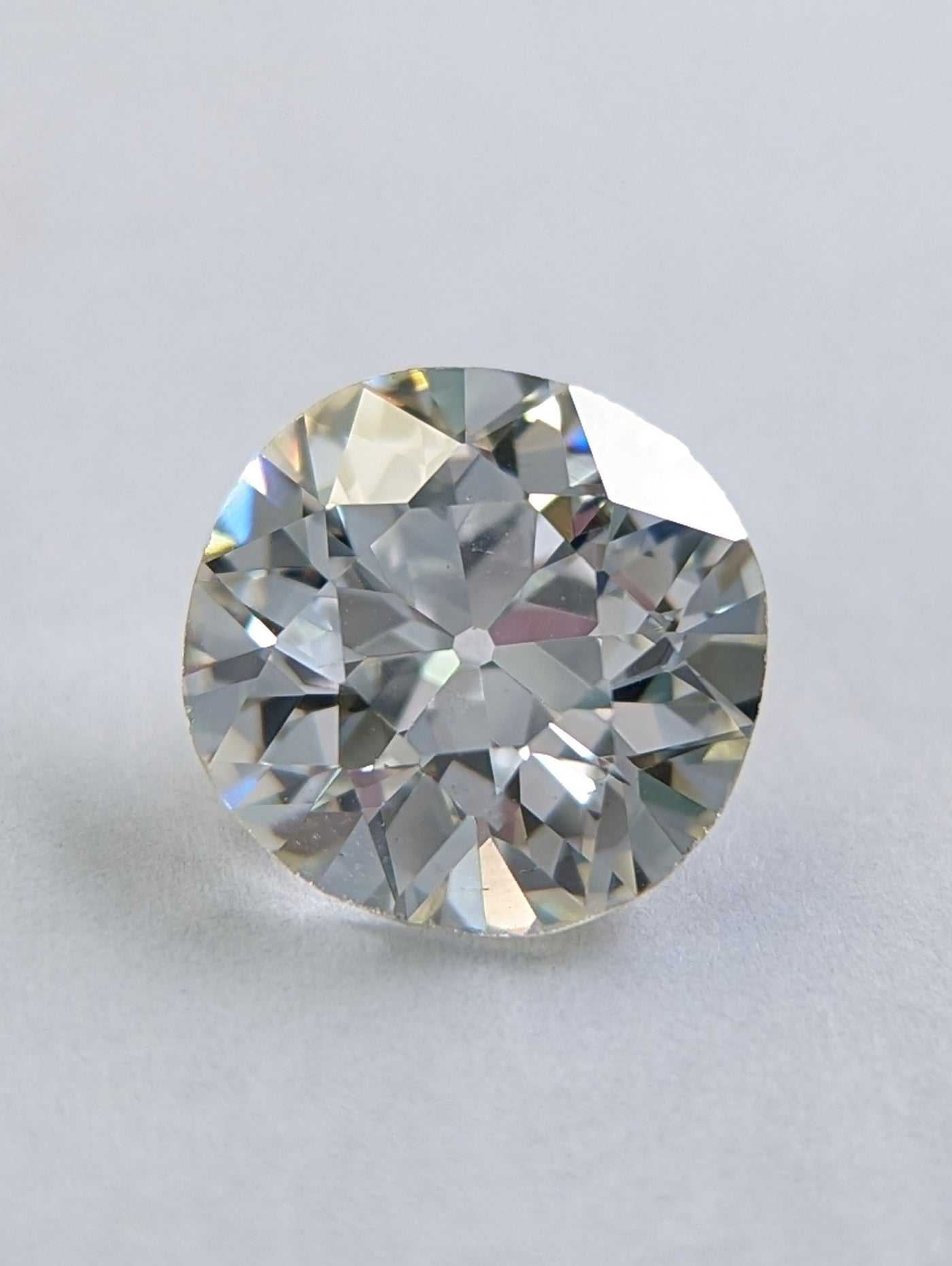 Antique GIA certed 3.60ct M Si1 diamond