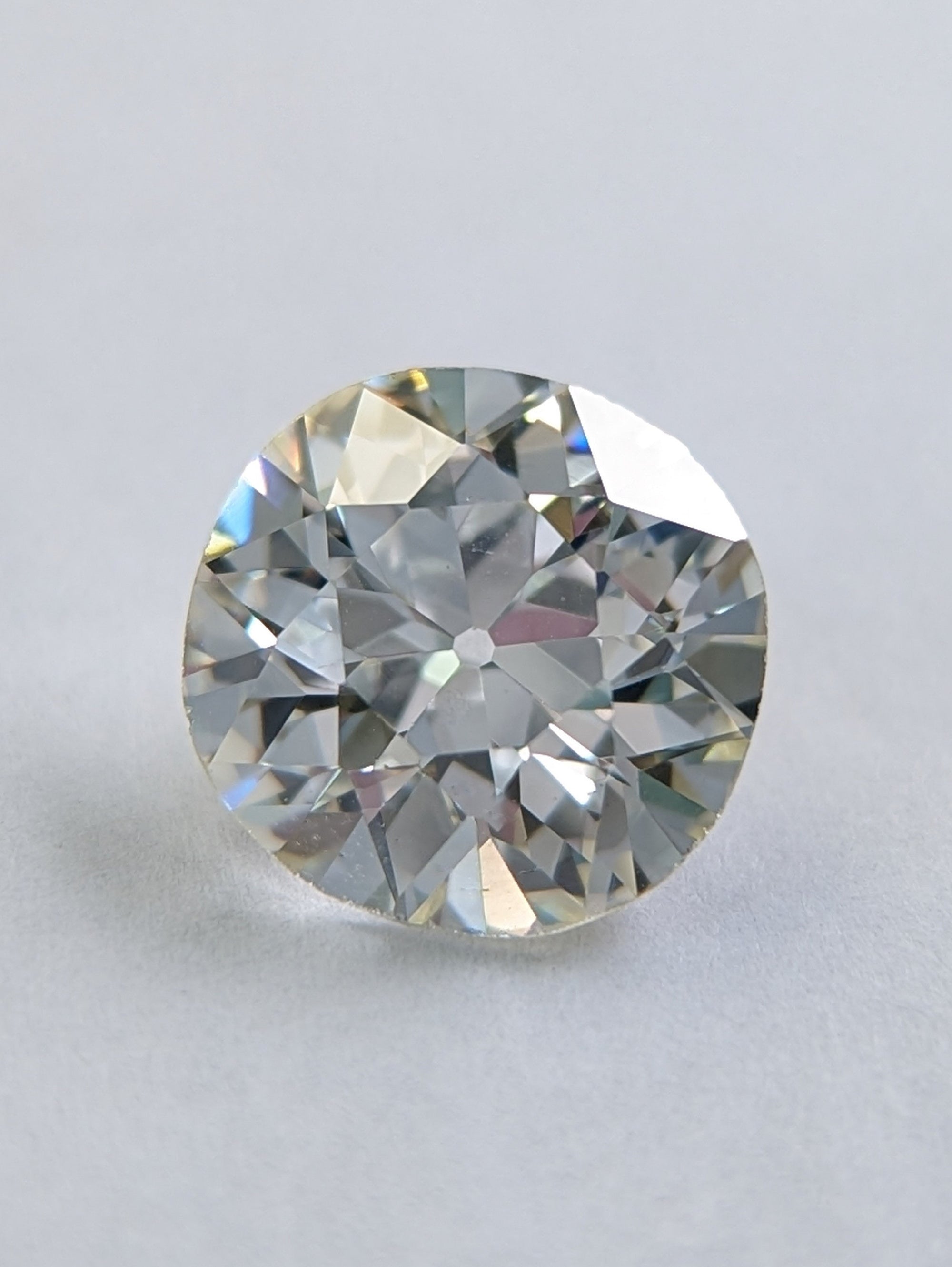 Antique GIA certed 3.60ct M Si1 diamond