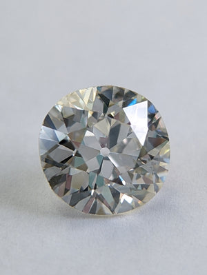 Antique GIA certed 3.60ct M Si1 diamond