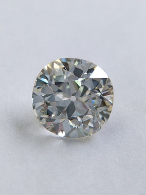 Antique GIA certed 3.60ct M Si1 diamond