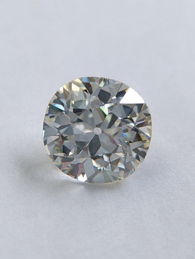 Antique GIA certed 3.60ct M Si1 diamond