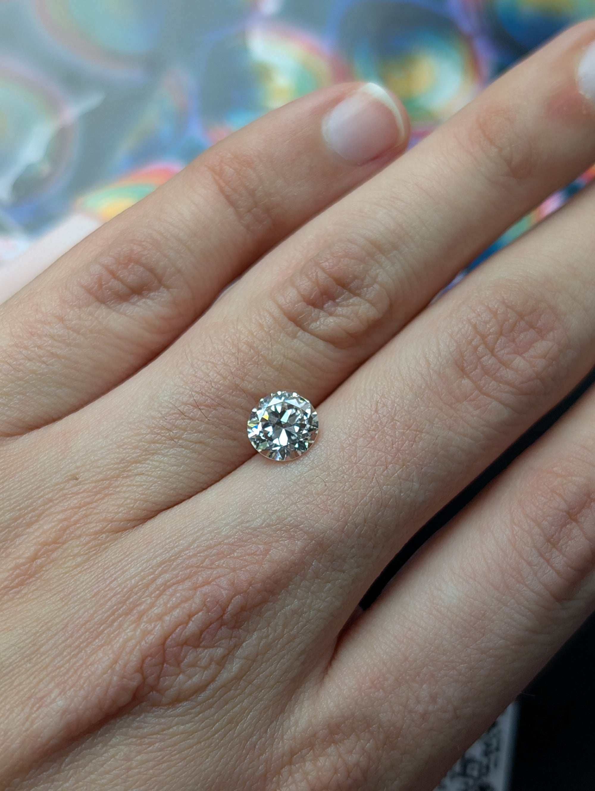 1.45ct GIA H VS2 transitional cut diamond