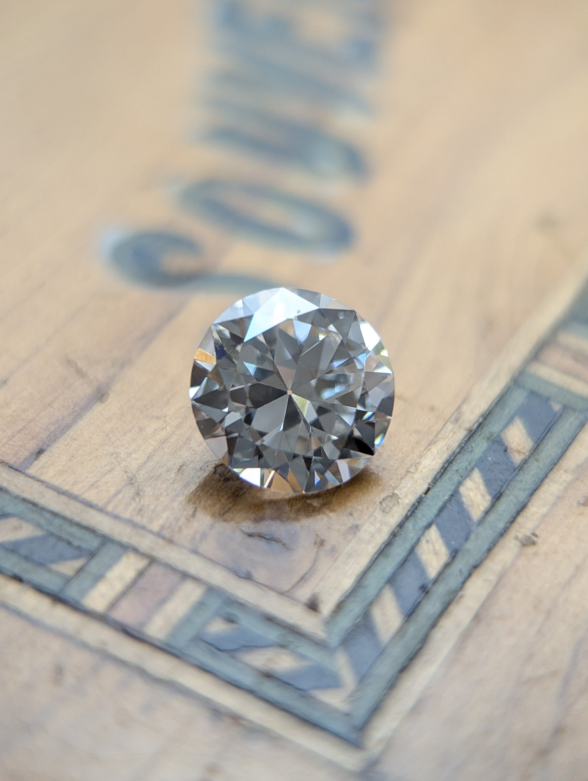 1.45ct GIA H VS2 transitional cut diamond