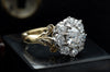 2.5CTW OLD MINE CUT ENGAGEMENT RING - SinCityFinds Jewelry