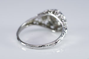 ART DECO OLD EUROPEAN CUT DIAMOND SOLITAIRE - SinCityFinds Jewelry