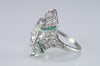 FRENCH CUT DIAMOND RING IN PLATINUM - SinCityFinds Jewelry