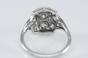 0.79CTW VINTAGE  OLD EUROPEAN CUT DIAMOND RING - SinCityFinds Jewelry