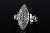 VINTAGE OLD CUT DIAMOND NAVETTE RING - SinCityFinds Jewelry