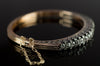 ANTIQUE OLD MINE AND ROSE CUT BANGLE - SinCityFinds Jewelry