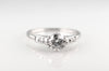 0.93CTW OLD EUROPEAN AND FRENCH CUT DIAMOND RING - SinCityFinds Jewelry