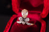 ON HOLD      1.49CTW ANTIQUE TIARA STYLE DIAMOND RING - SinCityFinds Jewelry