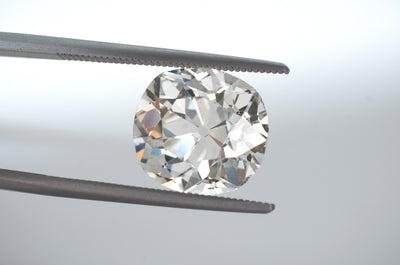 5.16CT GIA M VS2 LOOSE ANTIQUE CUSHION CUT DIAMOND - SinCityFinds Jewelry