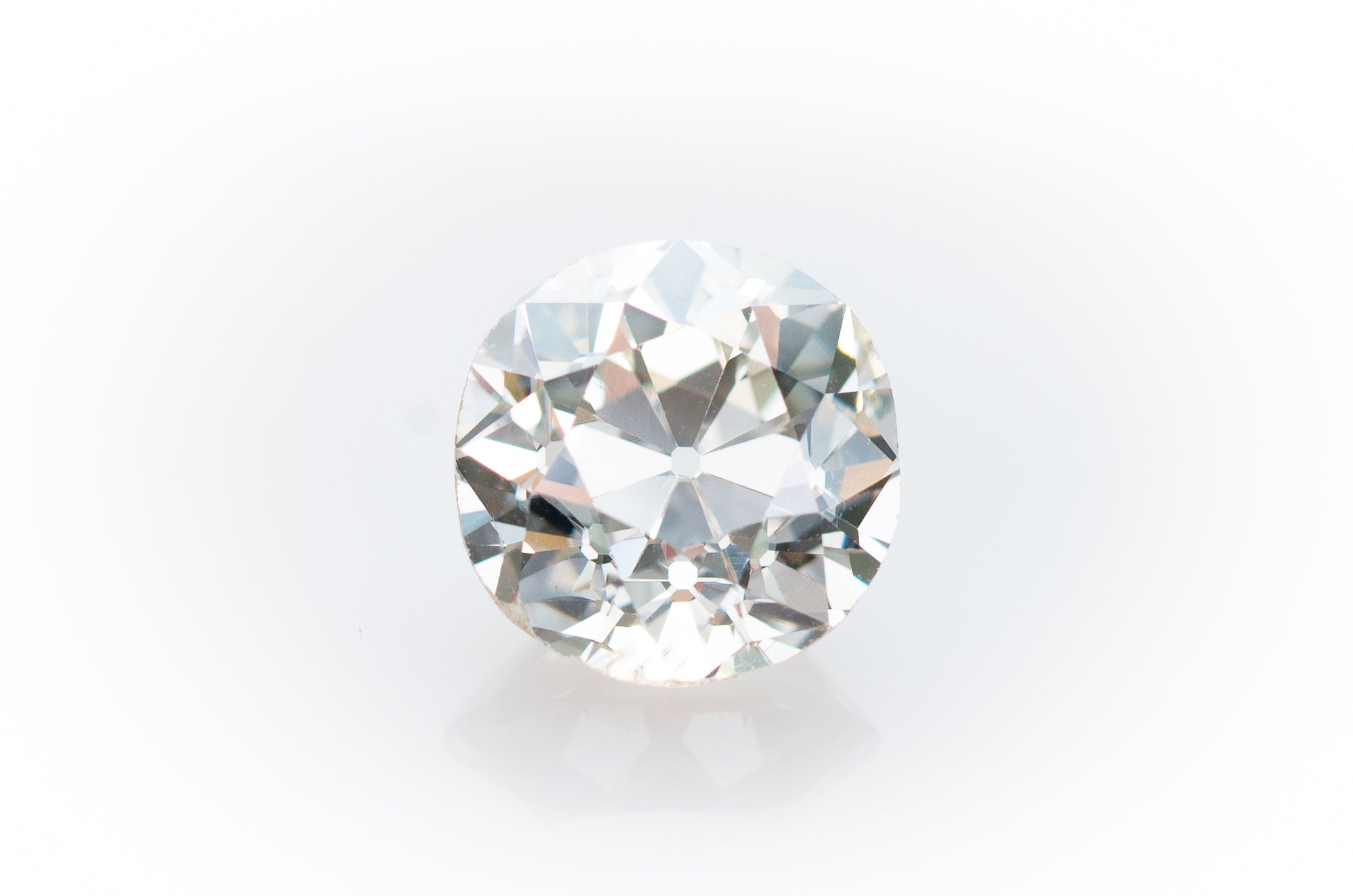 2.38CT K SI2 GIA GRADED OLD EUROPEAN BRILLIANT DIAMOND - SinCityFinds Jewelry