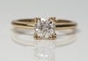 OLD MINE CUT SOLITAIRE ENGAGEMENT RING - SinCityFinds Jewelry