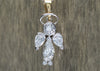 1.25CTW ANGEL SHAPE DIAMOND PENDANT - SinCityFinds Jewelry