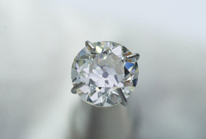 0.86CT LOOSE DIAMOND OLD MINE CUT  WITH GIA CERT  L VS1 - SinCityFinds Jewelry