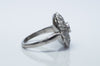 ART DECO PLATINUM AND DIAMOND COCKTAIL RING - SinCityFinds Jewelry