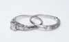 0.91CTW GRANAT BROS ART DECO DIAMOND WEDDING BAND AND RING SET - SinCityFinds Jewelry