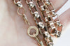 VICTORIAN 17.25IN WATCH CHAIN NECKLACE 14K GOLD - SinCityFinds Jewelry