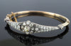 ANTIQUE OLD MINE CUT DIAMOND BANGLE - SinCityFinds Jewelry