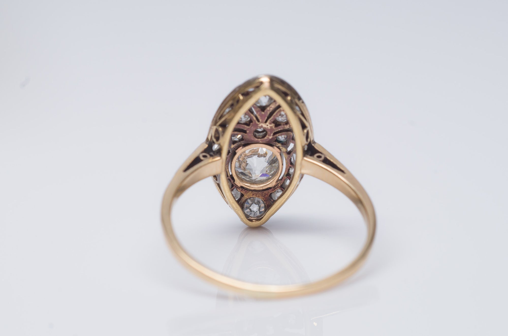 BELLE EPOQUE OLD MINE CUT DIAMOND RING - SinCityFinds Jewelry
