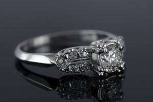 VINTAGE OLD EUROPEAN CUT DIAMOND RING - SinCityFinds Jewelry