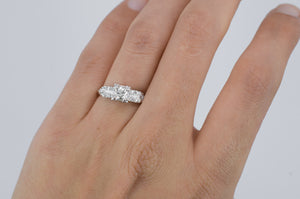 VINTAGE OLD EUROPEAN CUT DIAMOND RING - SinCityFinds Jewelry