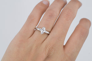 VINTAGE MARQUISE DIAMOND RING - SinCityFinds Jewelry