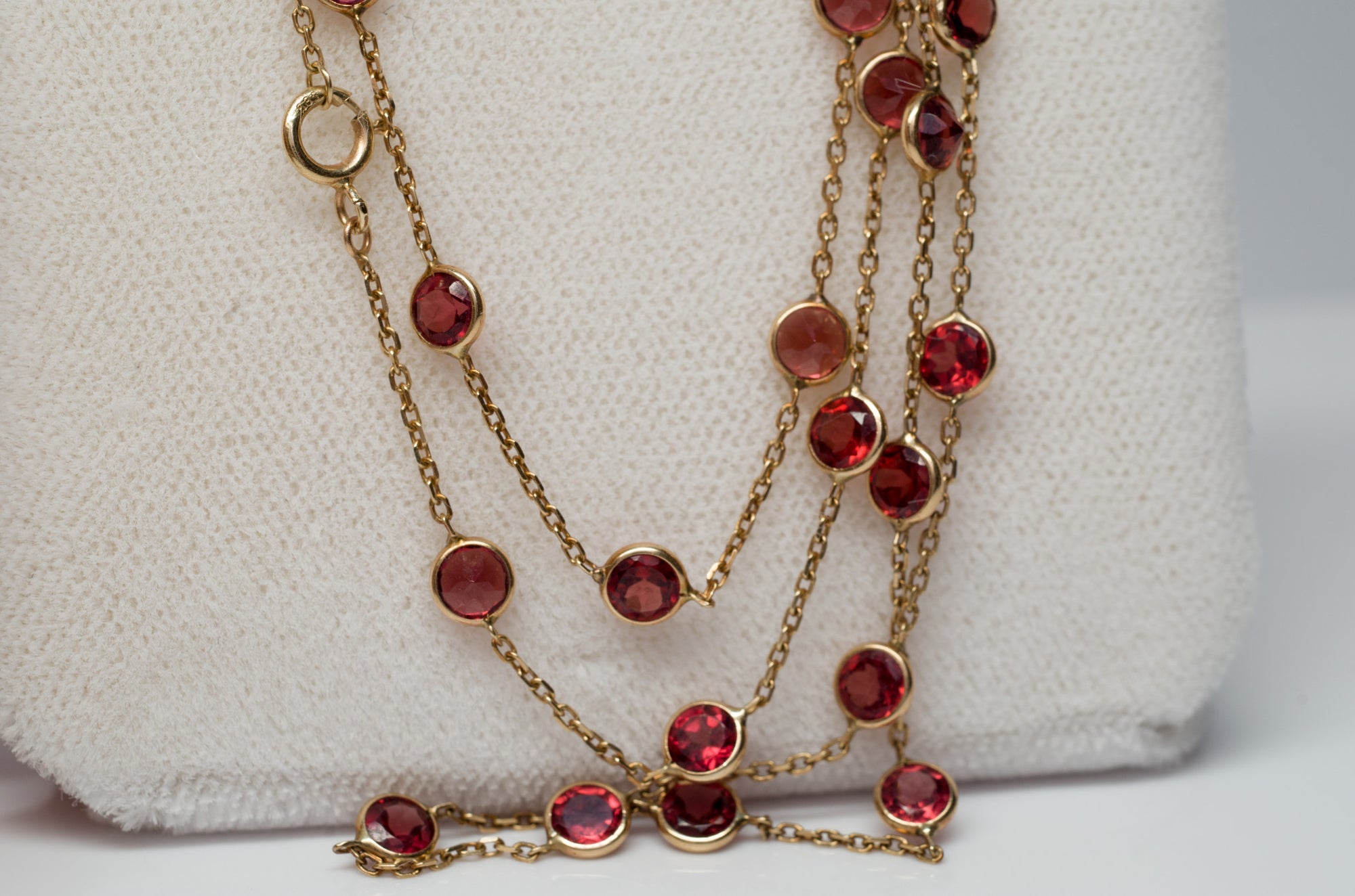 VINTAGE BY THE YARD GOLD NECKLACE - SinCityFinds Jewelry