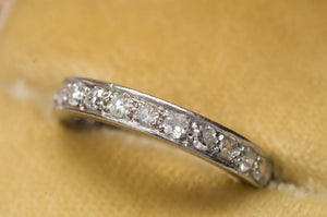 1CTW DIAMOND ETERNITY BAND IN PLATINUM - SinCityFinds Jewelry