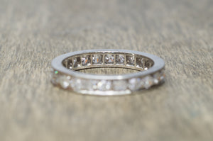 1CTW DIAMOND ETERNITY BAND IN PLATINUM - SinCityFinds Jewelry