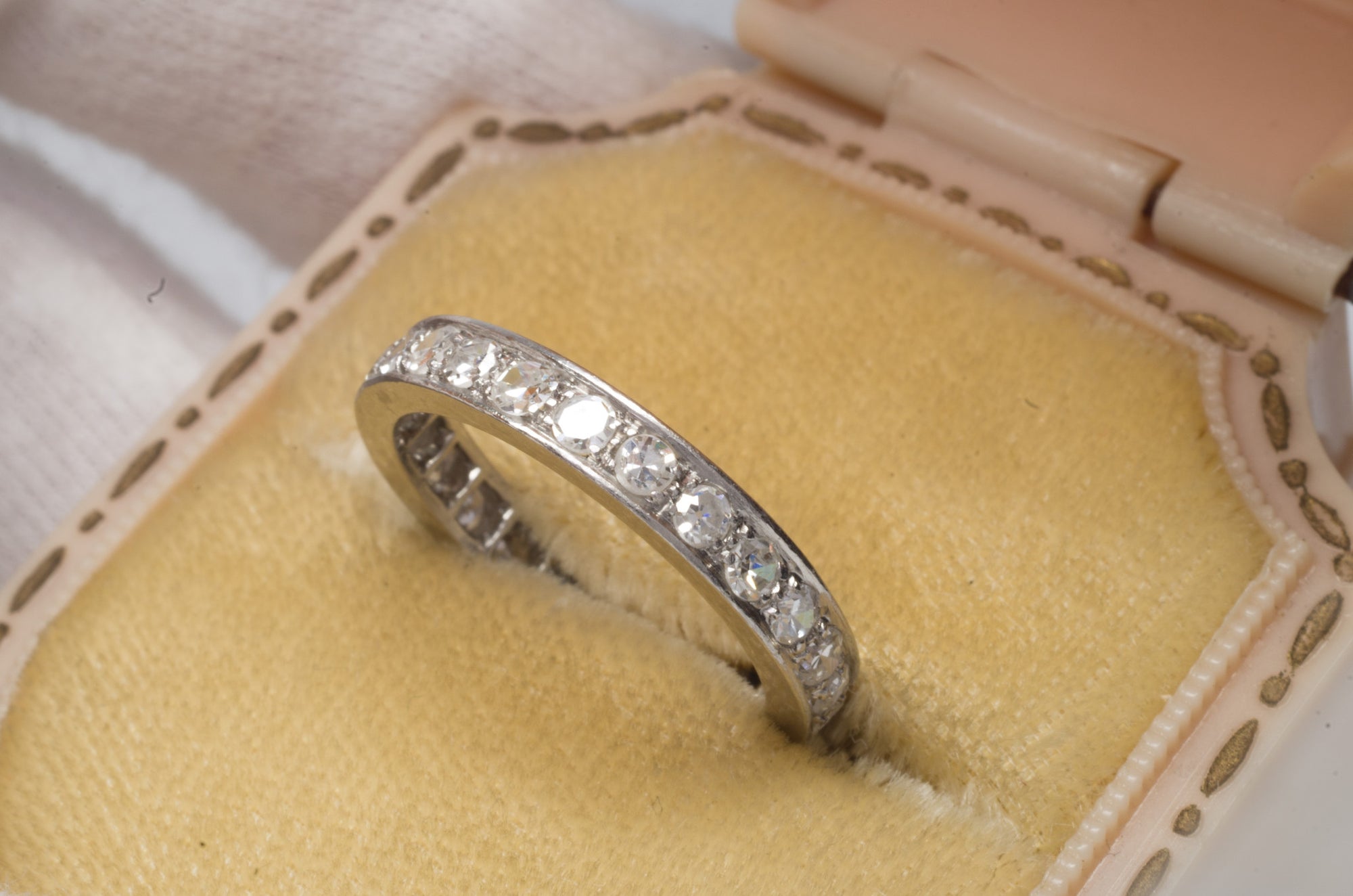 1CTW DIAMOND ETERNITY BAND IN PLATINUM - SinCityFinds Jewelry