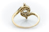 ANTIQUE ROSE CUT AND OEC SWIRL RING - SinCityFinds Jewelry